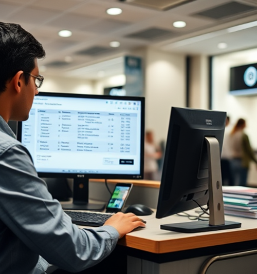 Enhanced Staff Efficiency in Bank Branches