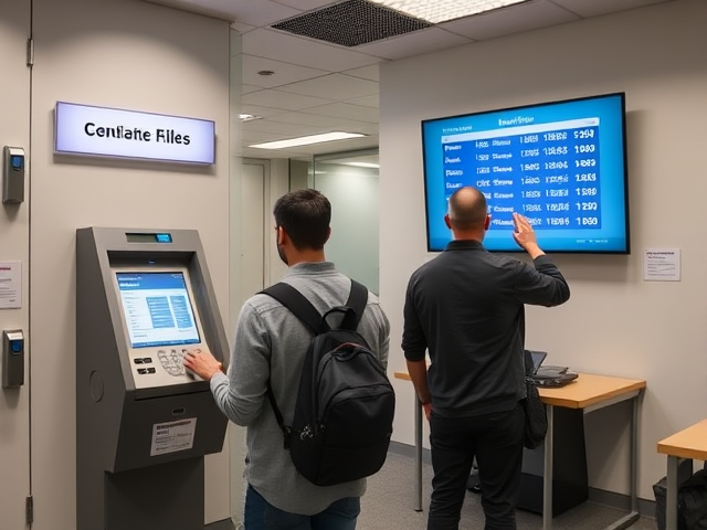 Hybrid Queue System for Government Offices