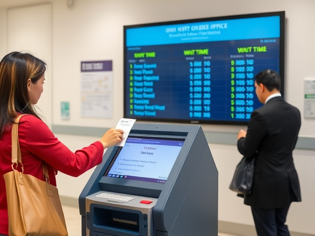 Physical Queue System for Government Offices