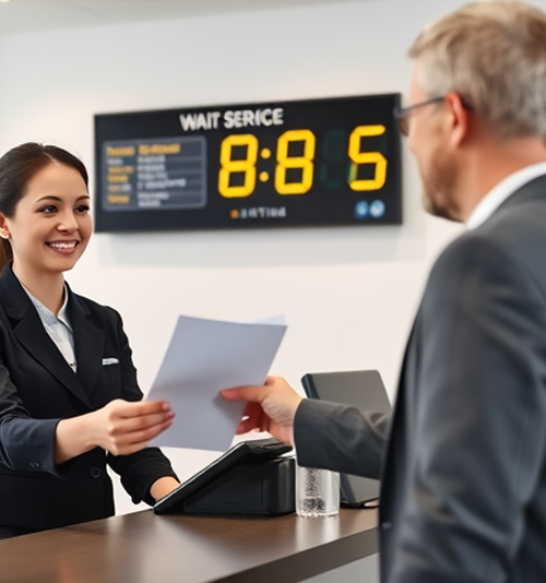 Reducing Citizen Wait Times with Queue Management System