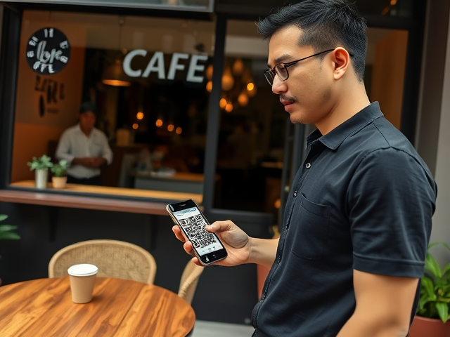 Virtual queue system for cafes via mobile app