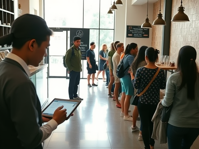 Smart queue system Cambodia transforming cafe operations